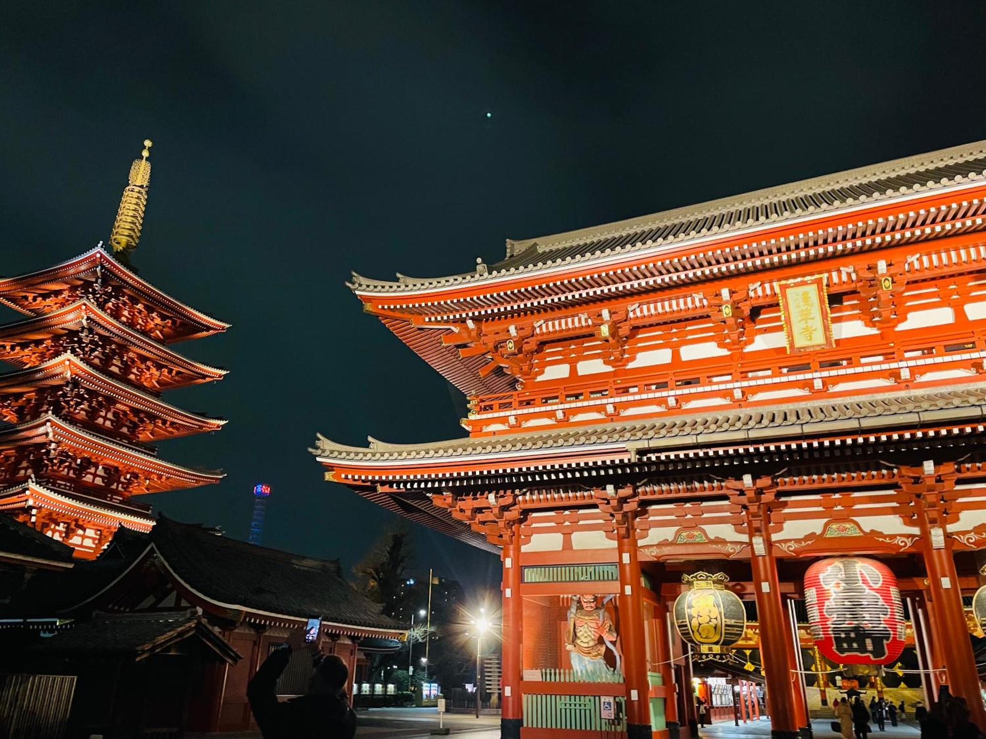 Skyterrace Love Asakusa Downtown Tōkyō Extérieur photo